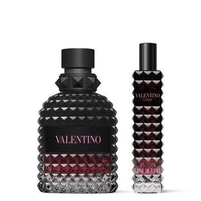 BORN IN ROMA UOMO INTENSE EAU DE PARFUM SET DE REGALO